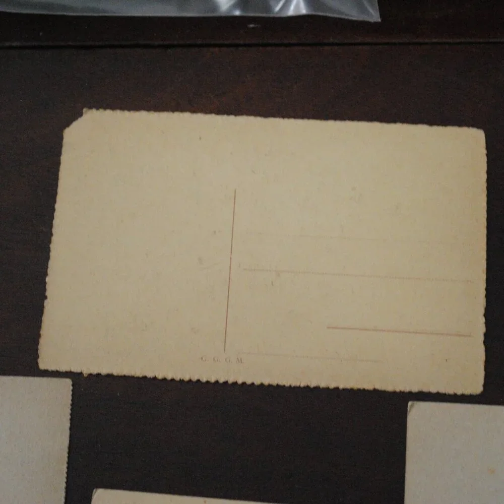 Vintage Lot of 7 1920s-30s Rome & Milano, Italy Postcards Scrapbook Crafts